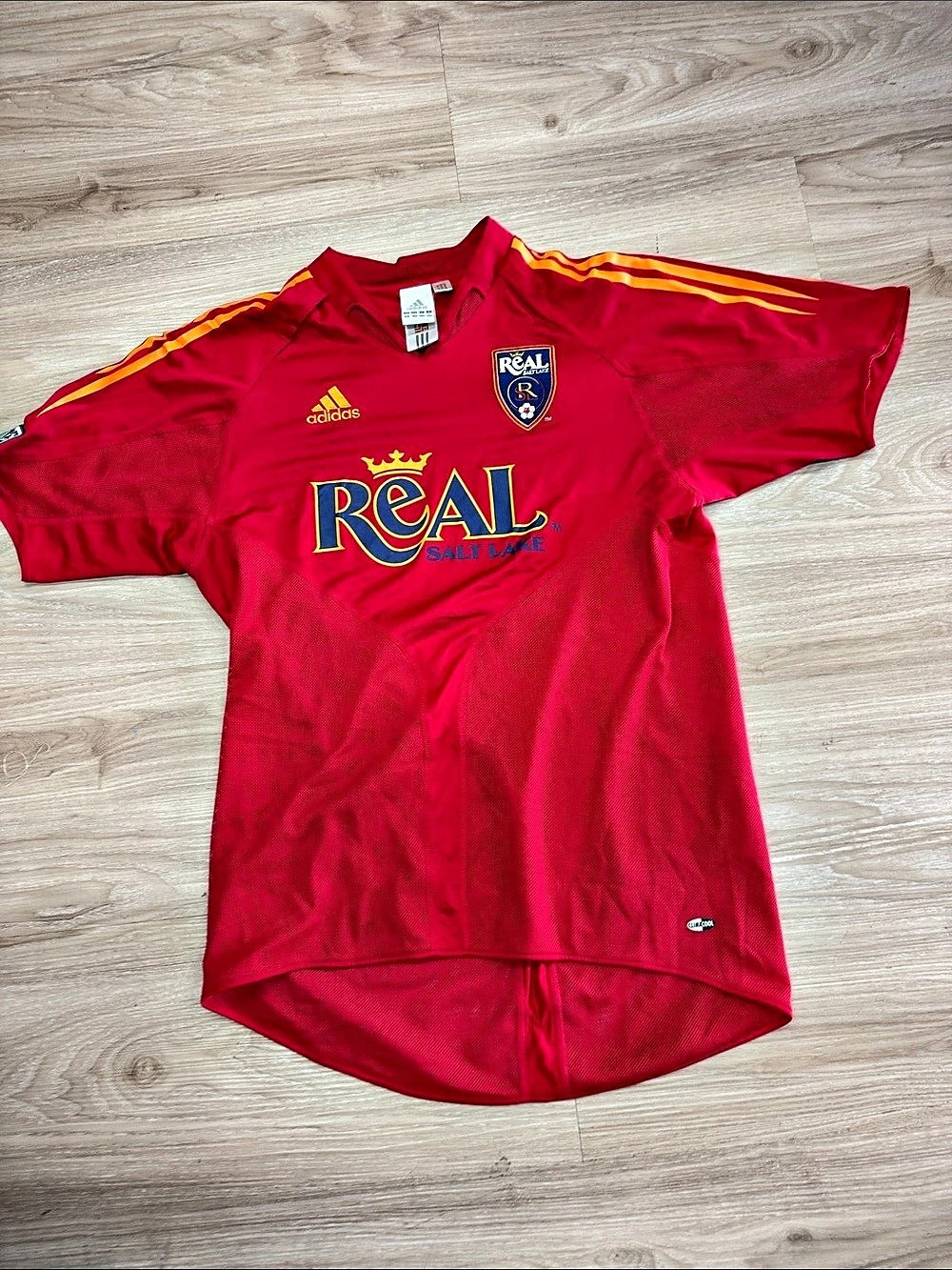 VTG 2005 Real Salt Lake Inaugural Season MLS Jersey Adidas Men’s Medium Red